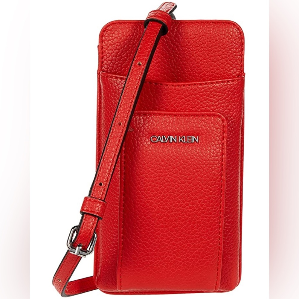 Calvin Klein - NEW Red Crossbody Wallet